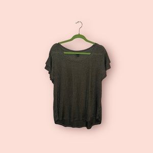 XL Worthington olive green top